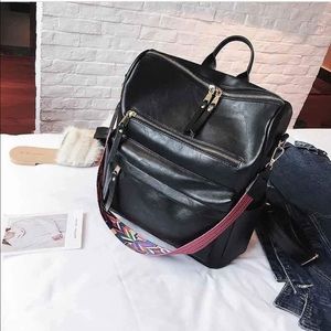 Vegan Leather Ron Pon Pon backpack